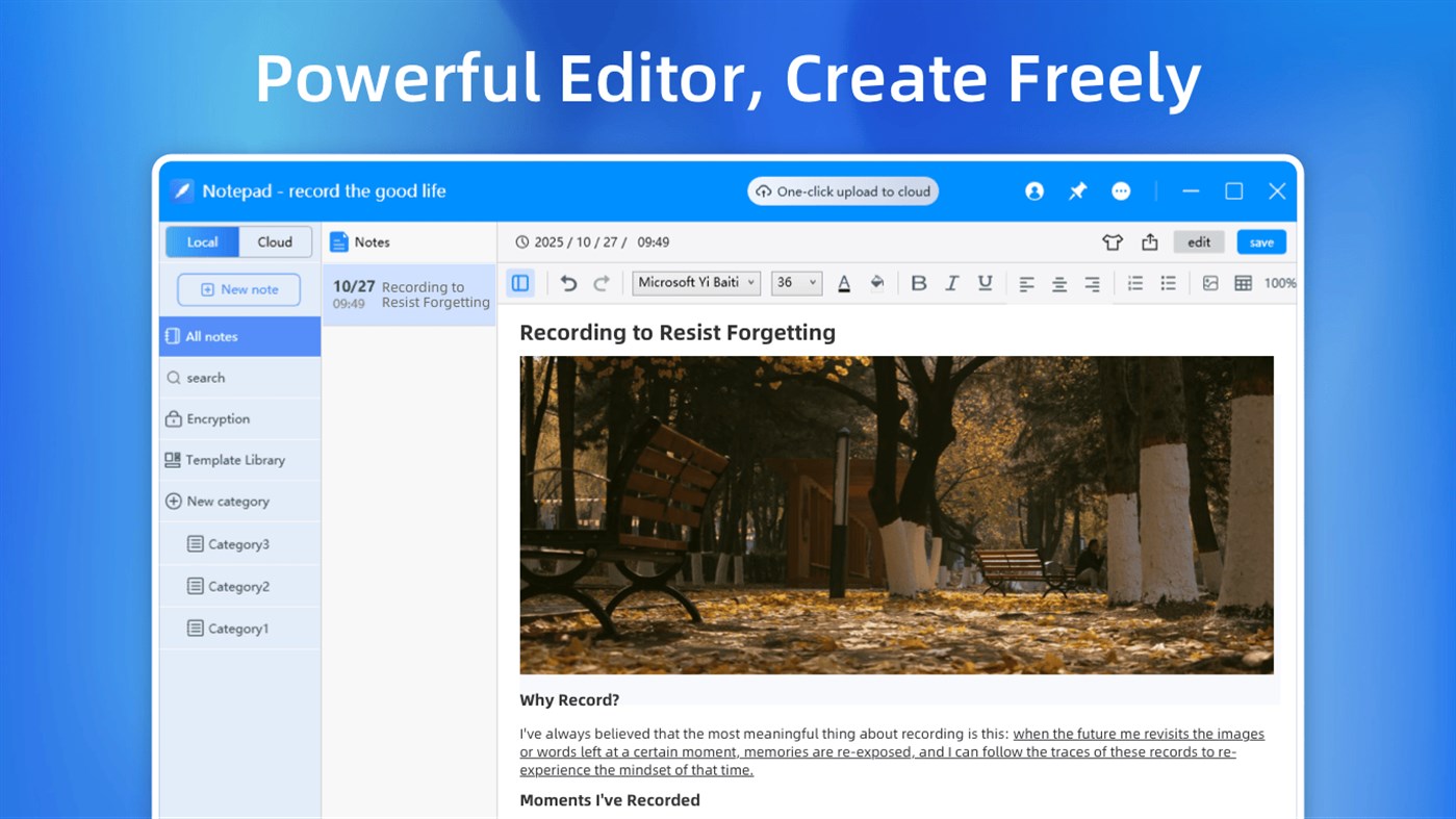 #2. Note - Notepad (Windows) Av: Wuhan Net Power Technology Co., Ltd