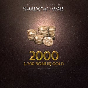 2000 (+200 Bonus) Gold