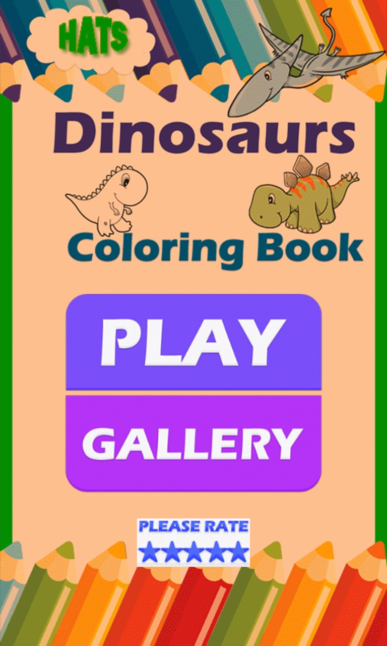 Dinosaurs Coloring Book for Windows 10 Mobile