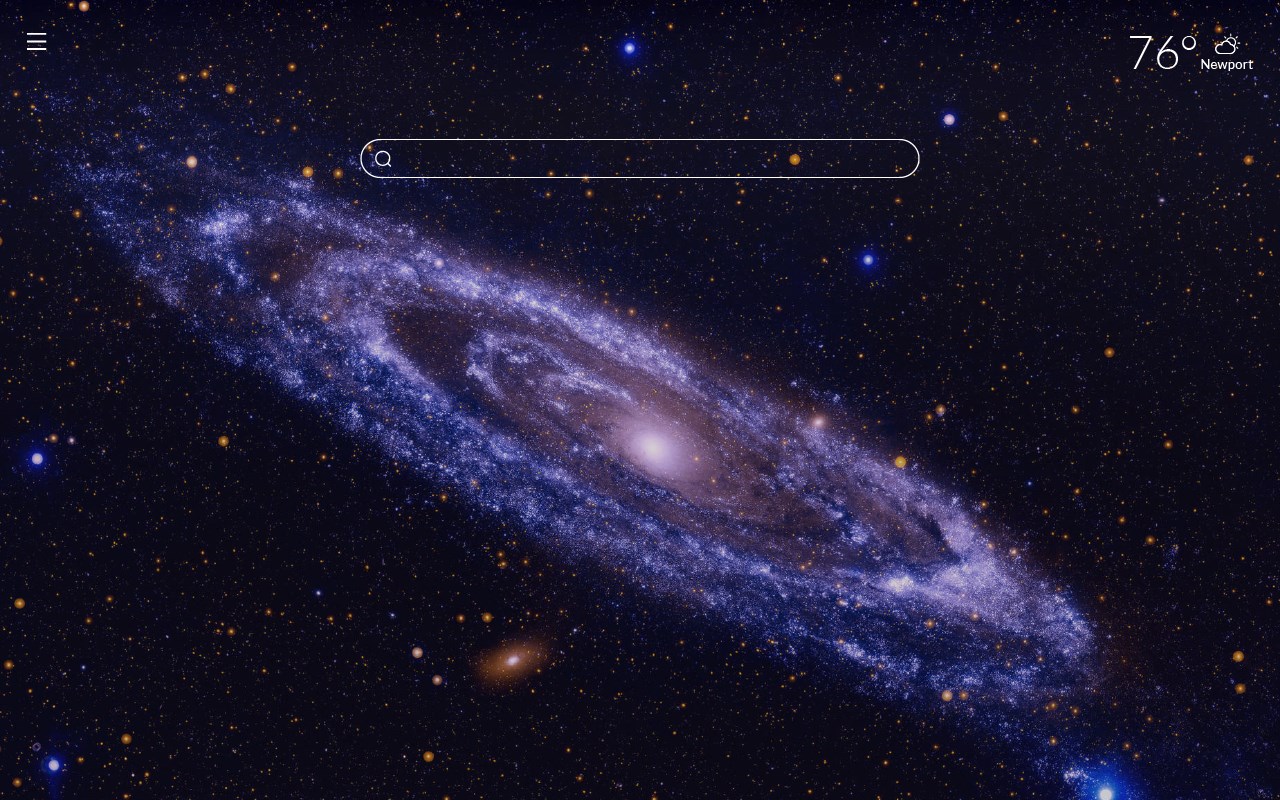 Space Galaxy HD Wallpapers New Tab Theme