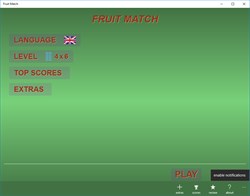 Fruit and Match - X