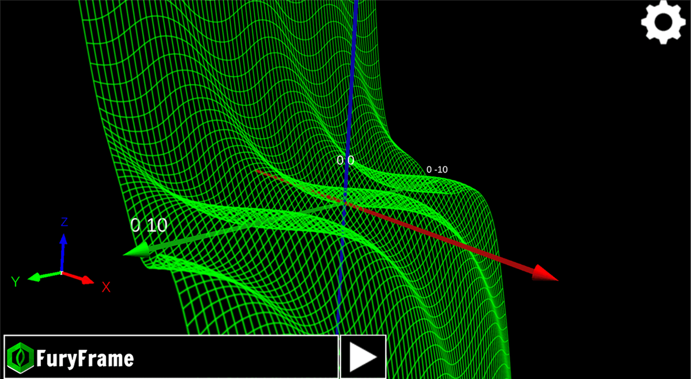 #3. 3D Plot Grapher (Windows) 由: FuryFrame