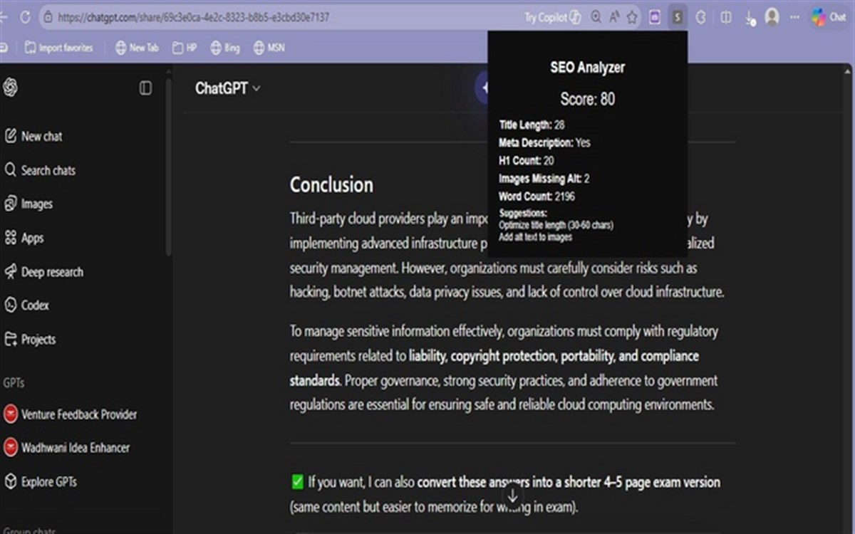 SEO Analyzer Pro