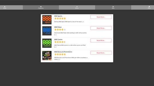 888 Casino Mobile Games screenshot 2