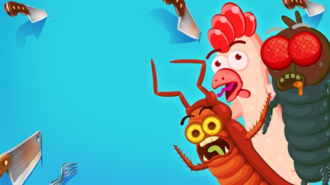 Run Sausage Run: Roach, Fly and Chicken