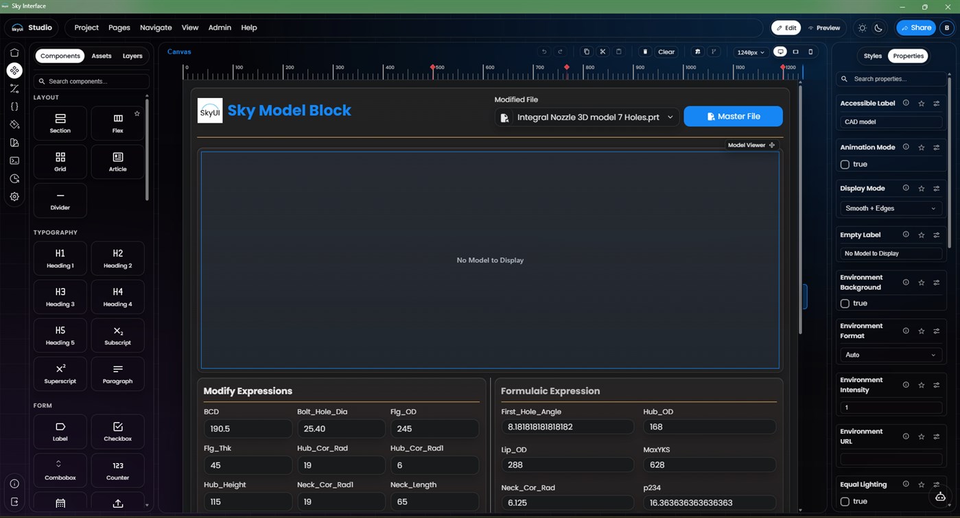#1. Sky Interface (Windows) Göre: Auto More
