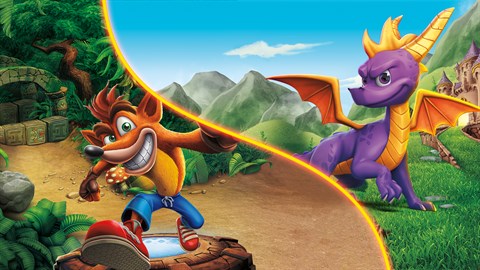 Spyro™ + Crash Remastered-spelpaket