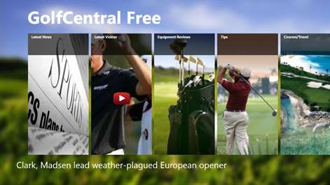 GolfCentral Free Screenshots 1