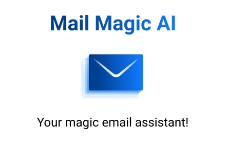 MailMagic - AI Email Assistant powered by ChatGPT small promo image