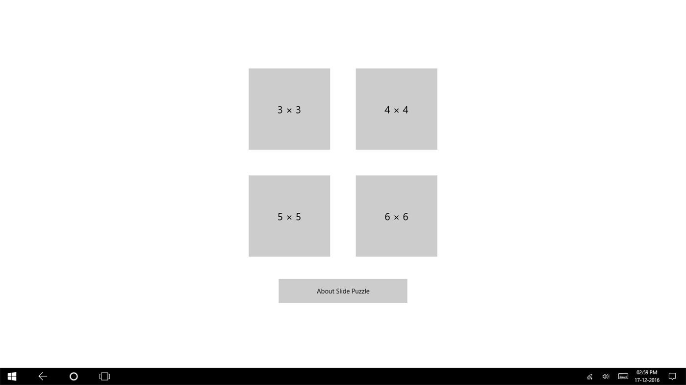 #2. Slide Puzzle (Windows) 来自: Udayan Roy