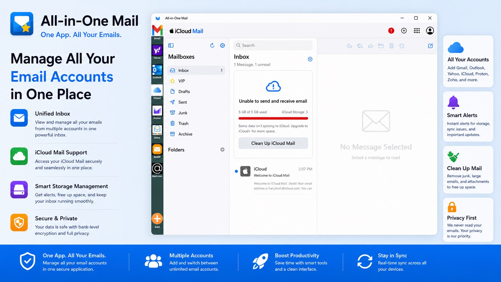 Mail App : All-in-One screenshot