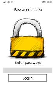Passwords Keep screenshot 1