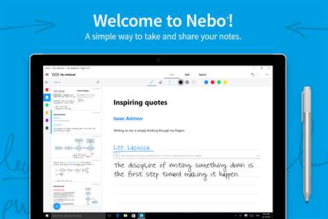 Screenshot: The best way to take notes.