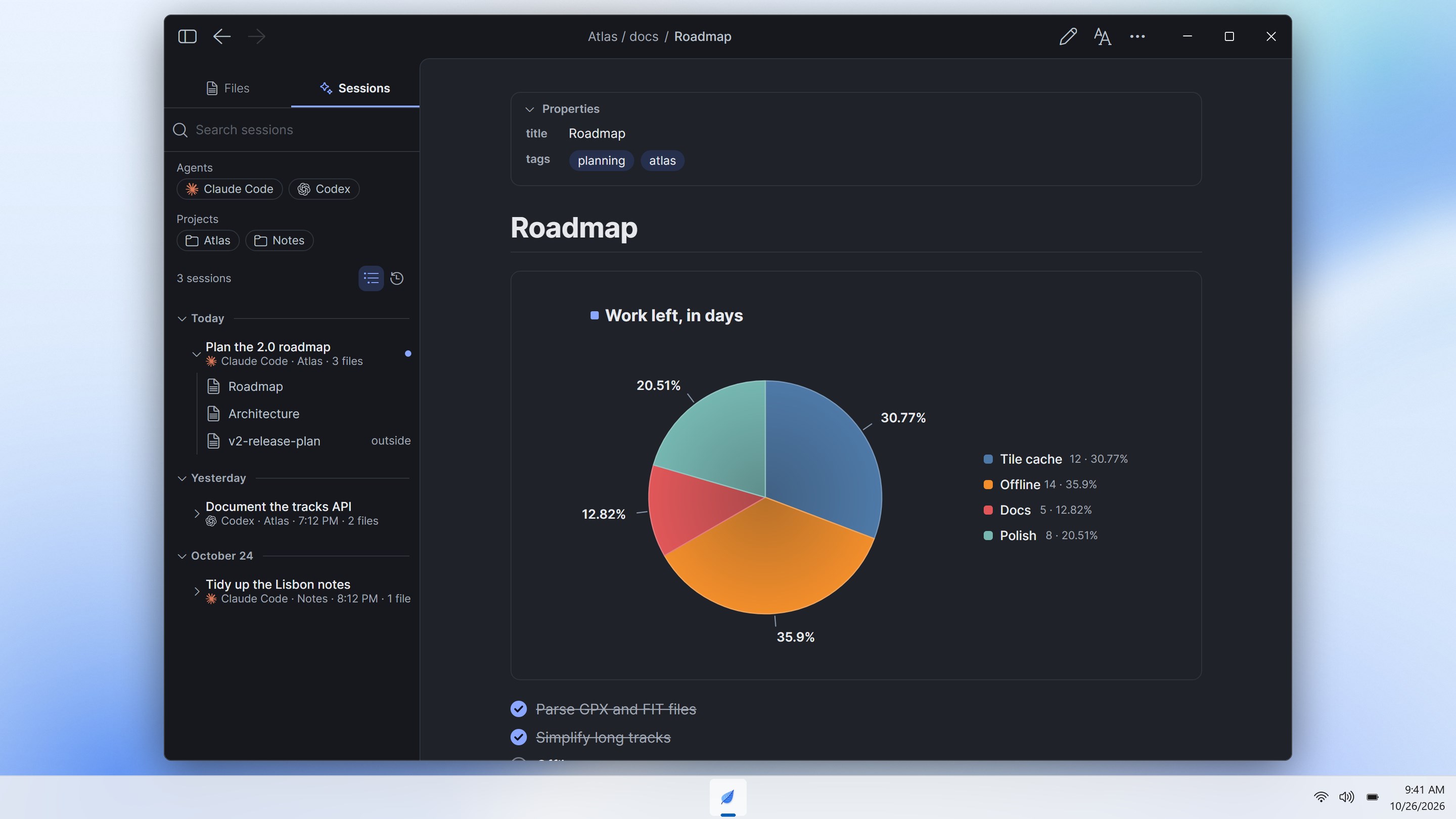 Uku: Markdown Reader screenshot