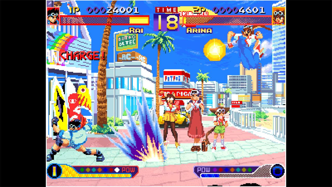 ACA NEOGEO WAKU WAKU 7 screenshot 2