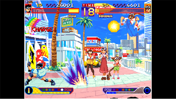 Aca Neogeo: Waku Waku 7 screenshot