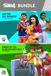 Samling med The Sims™ 4 Katter og hunder pluss Smådyr og kjæledyrstæsj