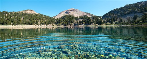 Lassen Volcanic National Park New Tab marquee promo image