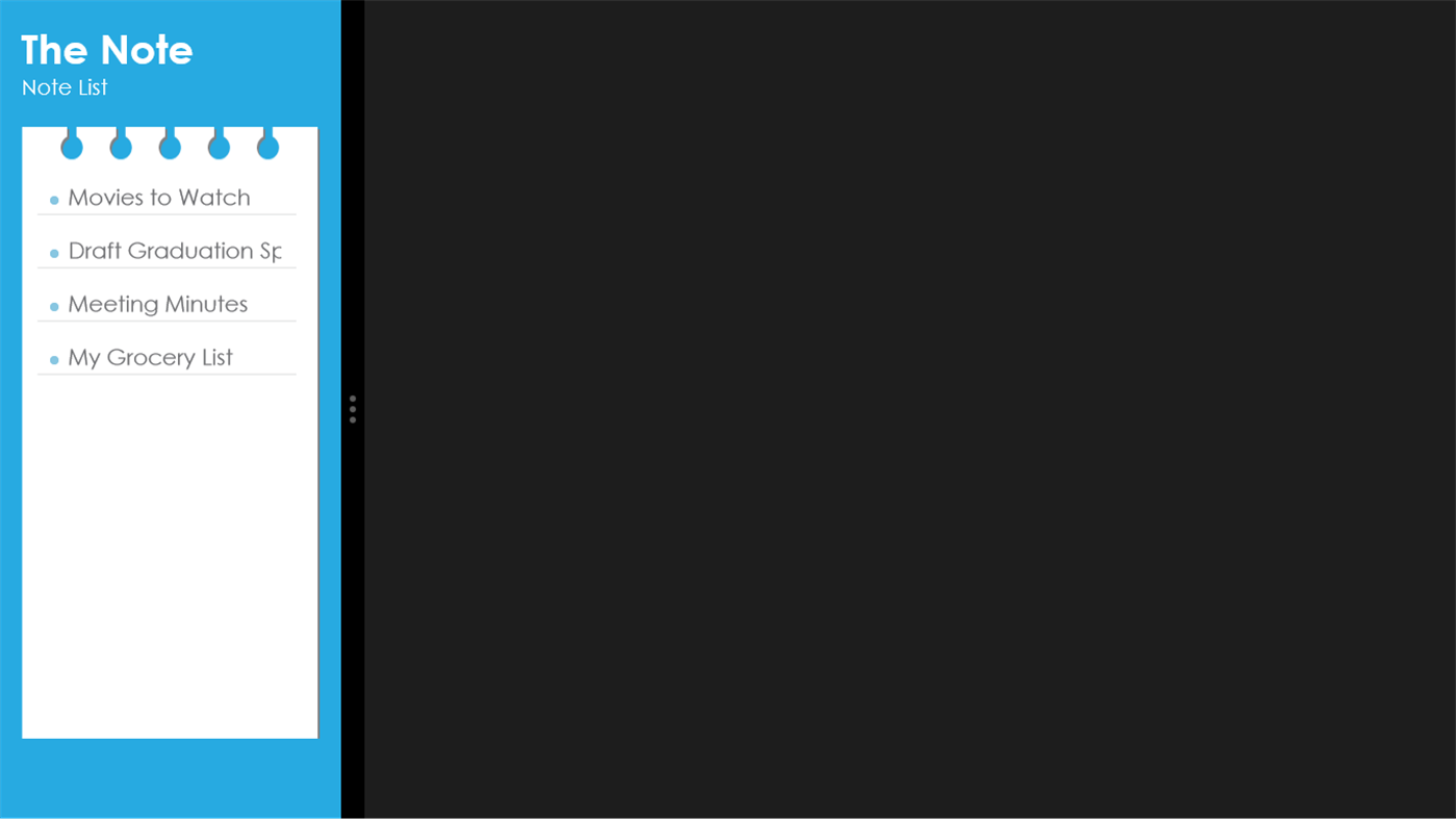 #3. The Note (Windows) Podle: Ancientec