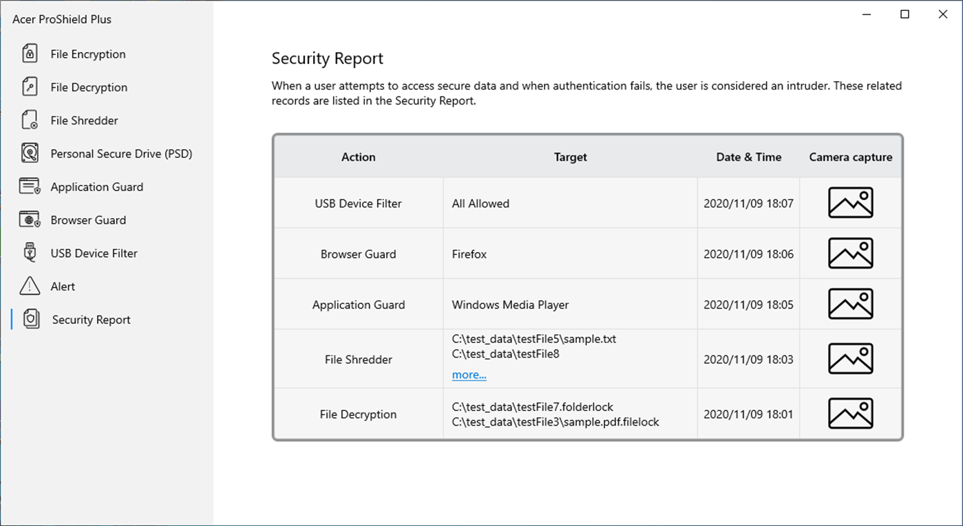 #10. Acer ProShield Plus (Windows) Ved: Insyde Software Corp.