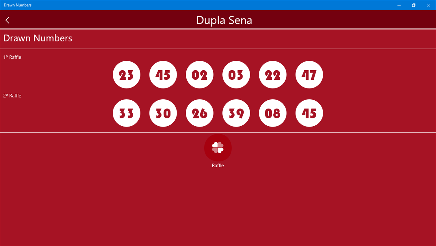 #4. Números Da Sorte (Windows) Podle: Little Hawk