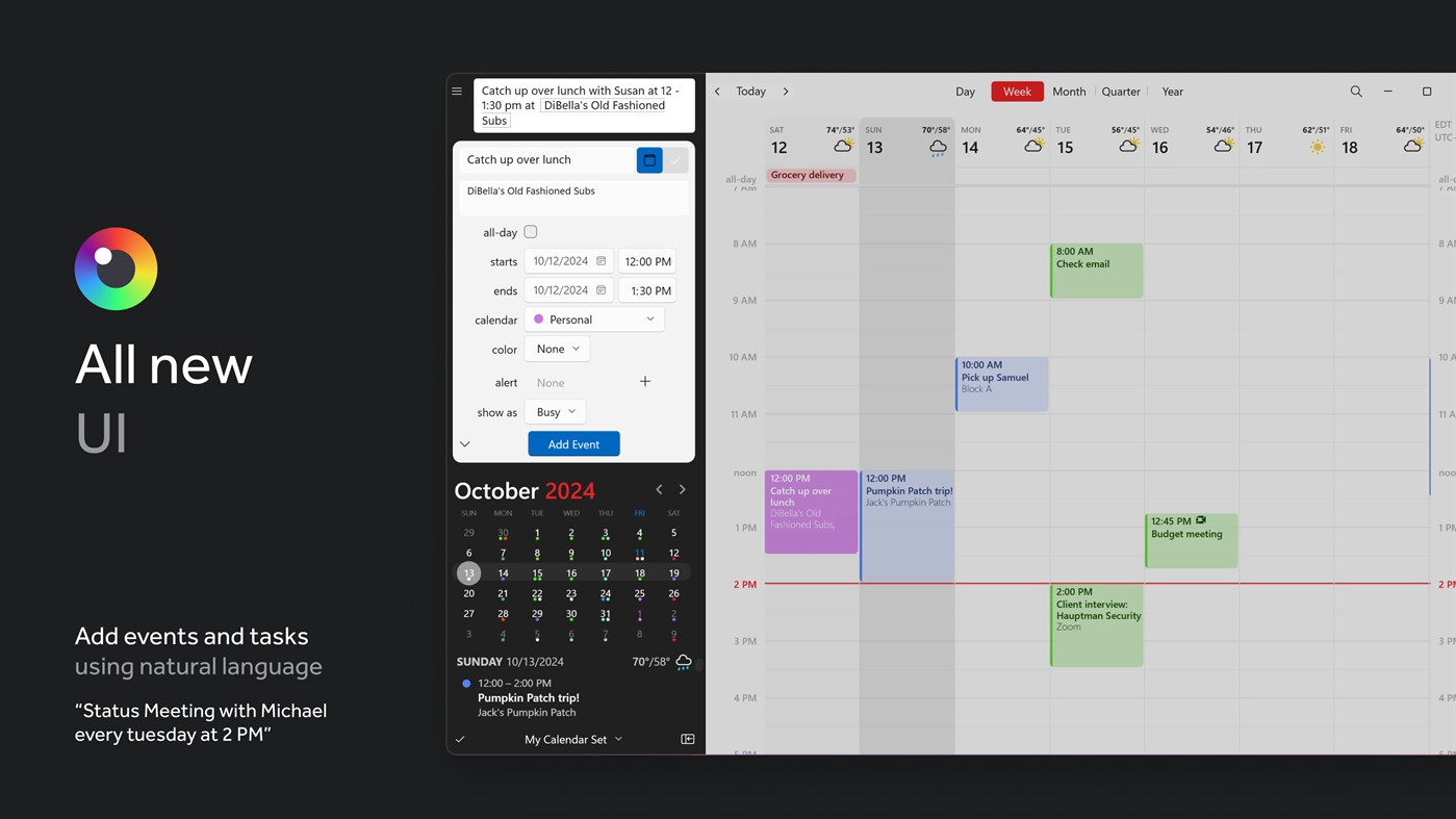 #3. Fantastical (Windows) 来自: Flexibits Inc.