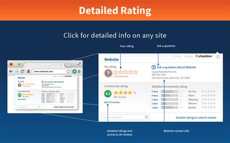 Sitejabber: Ratings & Reviews on Every Site Screenshots 2