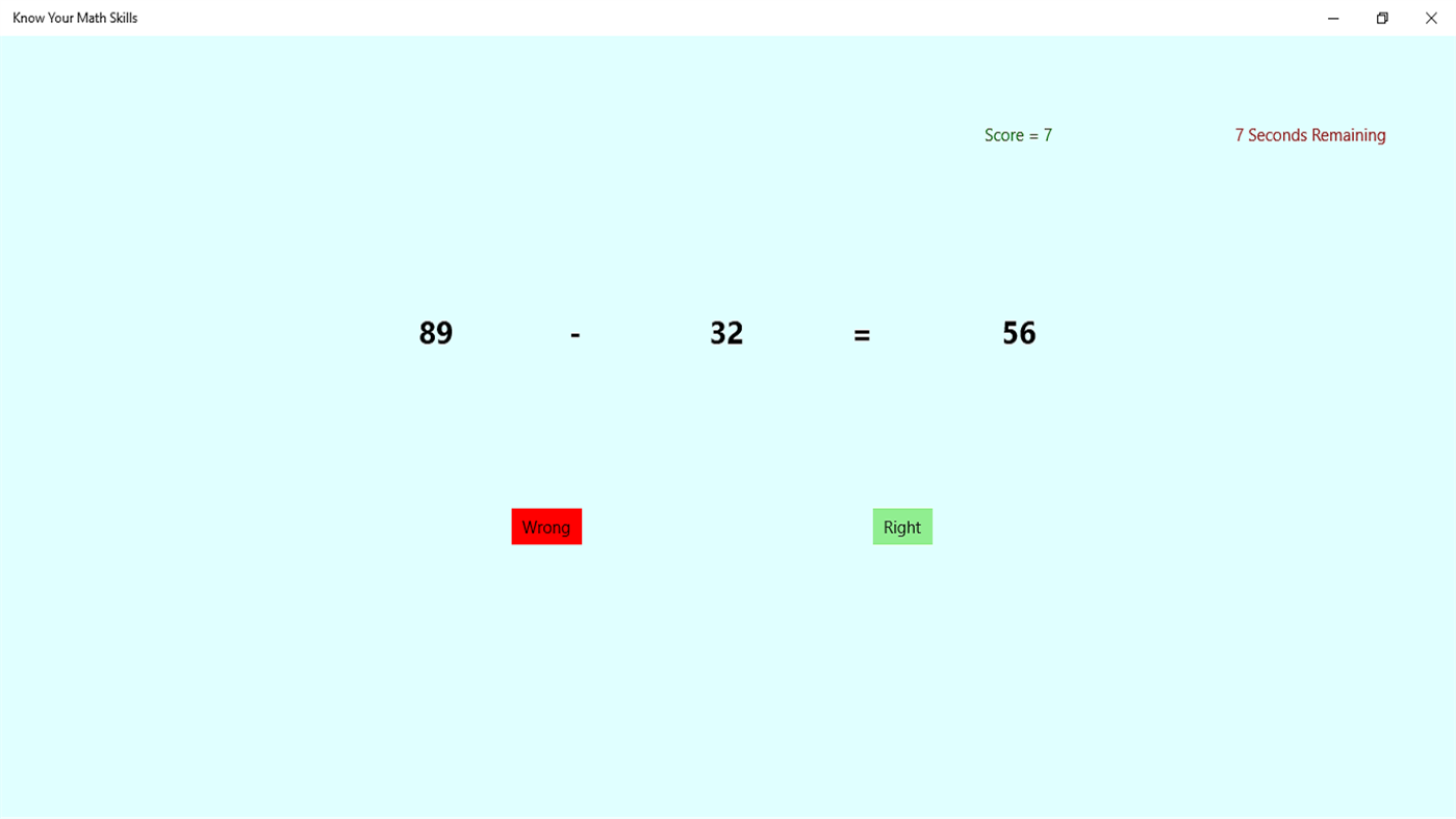 #3. Know Your Math Skills (Windows) Podle: vatsalsura