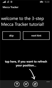 Mecca Tracker screenshot 2
