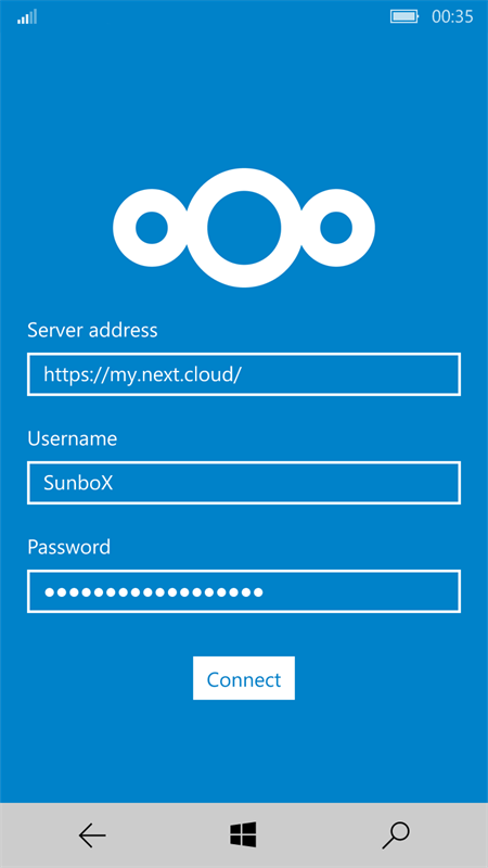 Nextcloud Screenshot