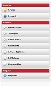 Karate Kumite training screenshot 1