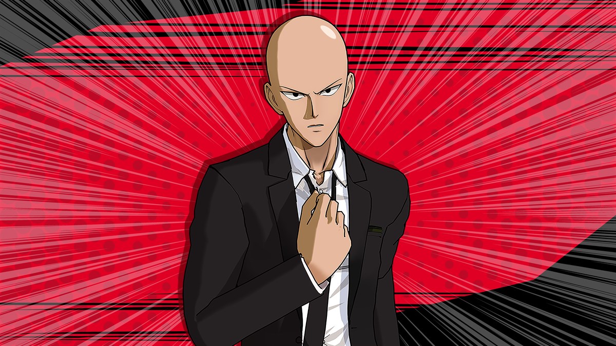 ONE PUNCH MAN: A HERO NOBODY KNOWS Saitama (Black Suit)