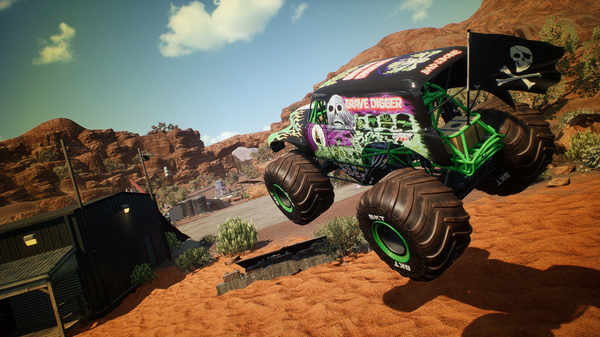 Monster Jam Steel Titans Power Out Bundle