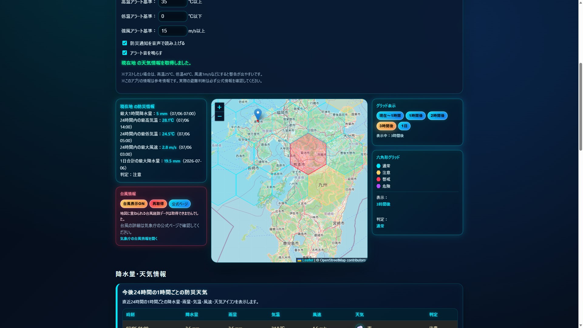 防災天気アラート9 - Free download and install on Windows