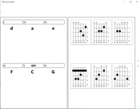 Fifths and chords Screenshots 1