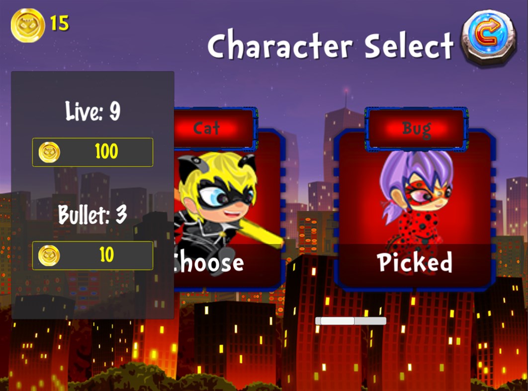 #2. Ladybug Dash Run Game (Windows) 由: GHAZDEV