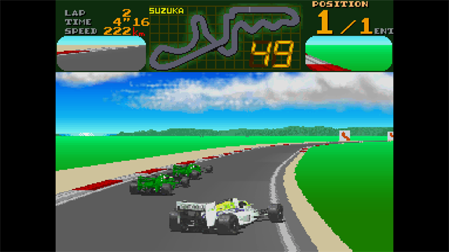Arcade Archives 2 FINAL LAP screenshot 2