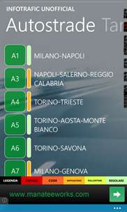 InfoTrafic screenshot 2