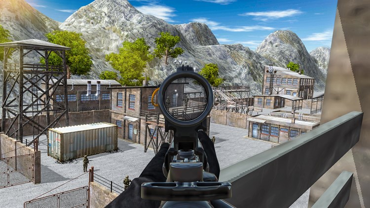 Commando Base Attack - FPS Shooting Game - PC - (Windows)
