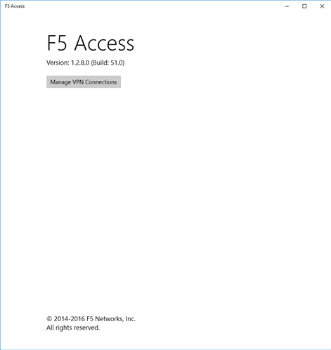 Torrent F5 Networks Vpn Adapter Issue