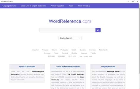WordReference Wrap Screenshots 1