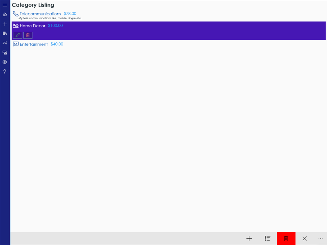 #2. Spendometer (Windows) Podle: Arun JAMES