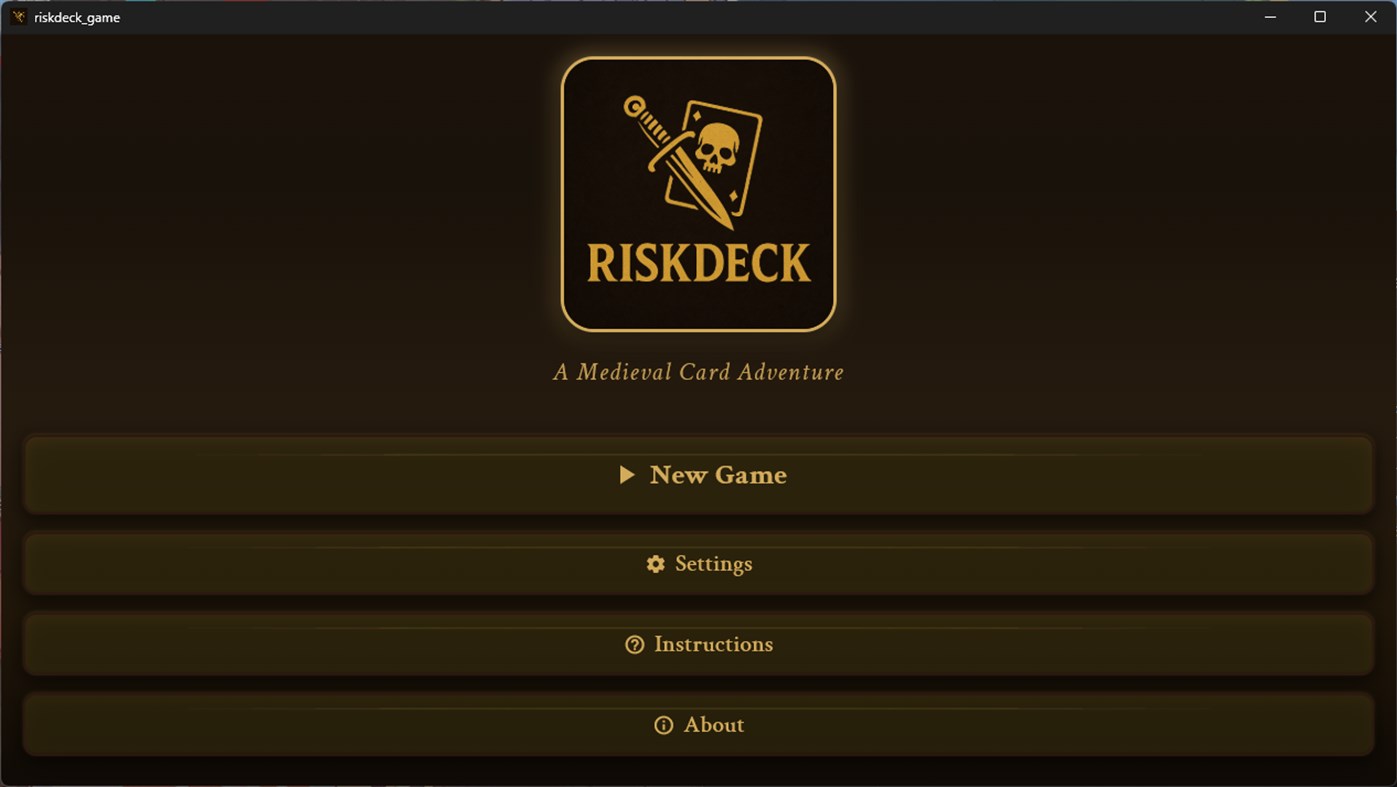 #1. RiskDeck Game (Windows) Podle: Javert Galicia