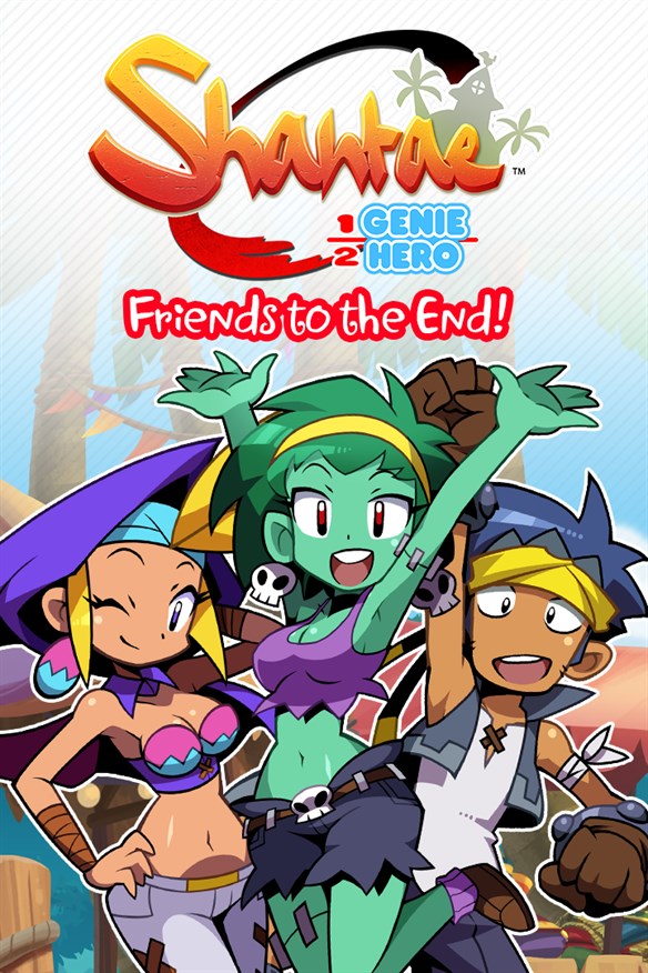 Shantae: Friends to the End Xbox Series X|S and Xbox One cover art