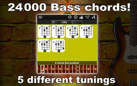 Bass Chords Compass screenshot 1