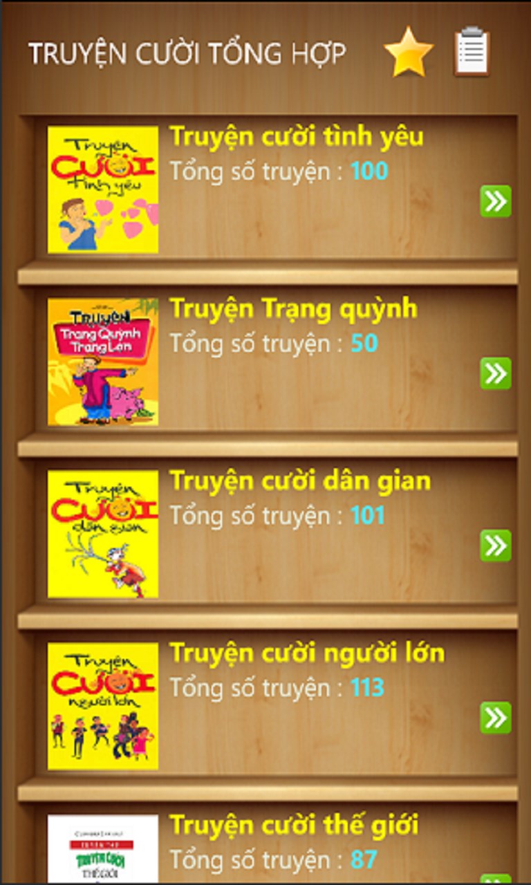 Snímek obrazovky 1 Truyện cười hay windows