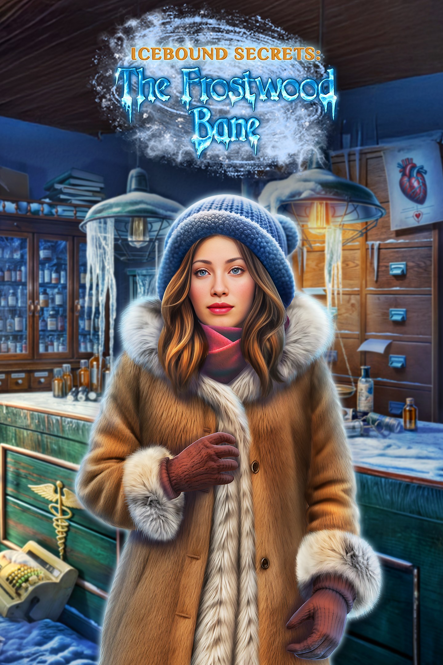 Box shot of Icebound Secrets: The Frostwood Bane