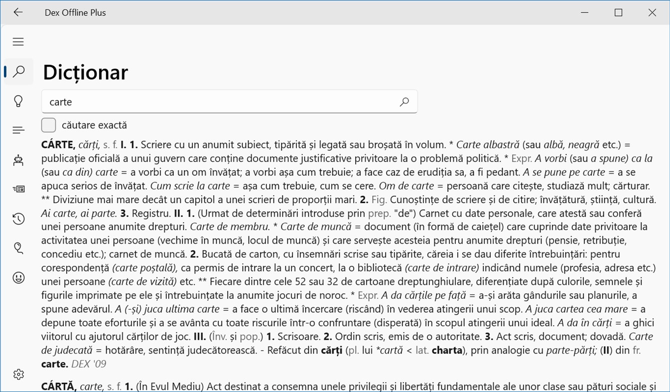 #4. DexOffline Plus (Windows) 由: Octavian Hasna