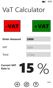 VaT & TiPS Calculator screenshot 2