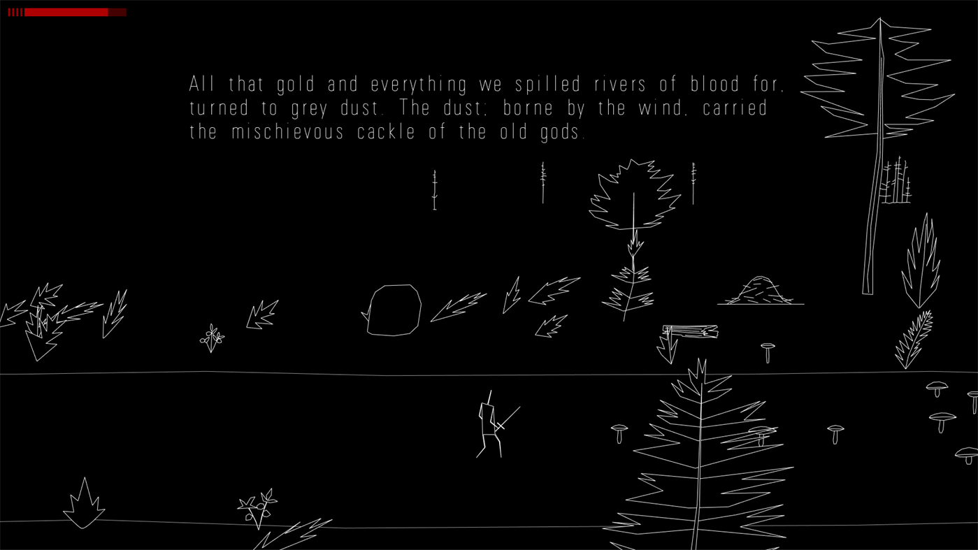 #4. Voracious - vector hack and slash (Xbox) De: rostok.itch.io